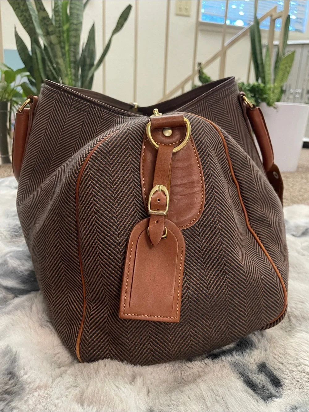 The French Luggage Company Canvas Weekender 🧳🏷️